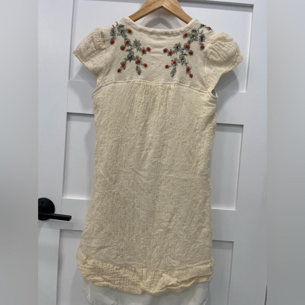 Pretty Anthropologie embroidered dress or tunic - Picture 4 of 10